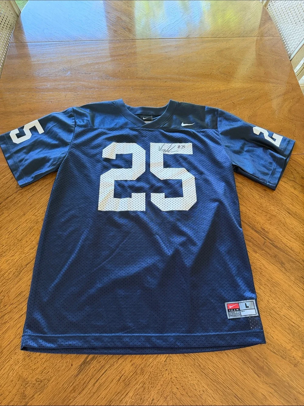 Nike PSU signed Jersey